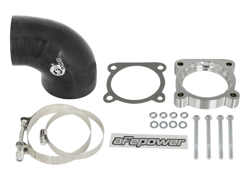 aFe Silver Bullet Throttle Body Spacers TBS 10-16 Nissan Patrol (Y62) V8-5.6L (320hp) - 46-36003