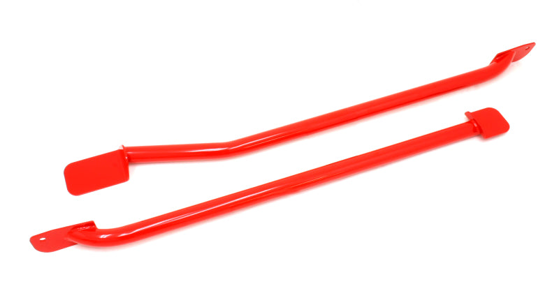 BMR 93-02 F-Body Non-Convertible Weld-On Tubular Subframe Connectors - Red - SFC004R