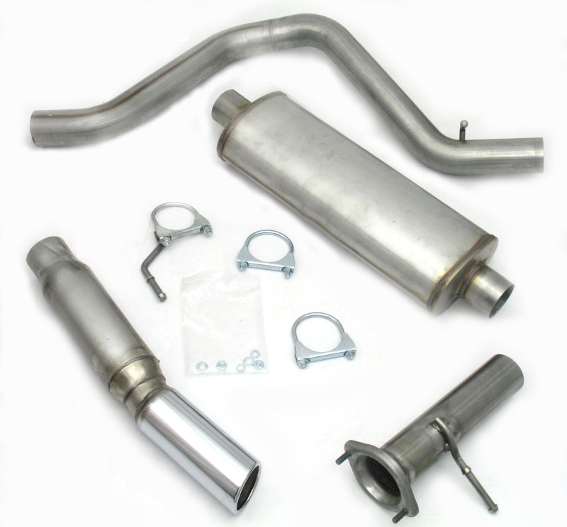 JBA 02-06 Chevrolet Trail Blazer 4.2L 409SS Single Rear Exit Cat-Back Exhaust - 40-3027