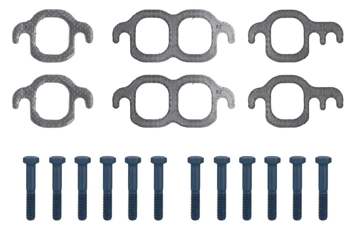 Fel-Pro Chevrolet K1500 MSB 9275 B Exhaust Manifold Gasket Set Bolts Included - MSB9275B for 1988-1995 Chevrolet K1500 - front view