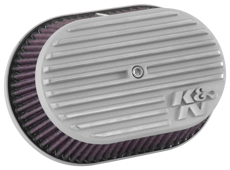 K&N Street Metal Intake System Side Draft Dyna/Softail Silver Intake System-Harley Davidson - RK-3953S for 2007-2017 Harley-D