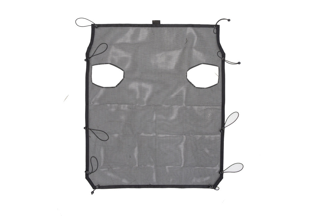 Rampage 2018-2019 Jeep Wrangler(JL) Sport 2-Door Mesh Shade Top - Black - 91817