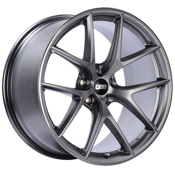 BBS CI-R 20x10.5 5x120 ET35 Platinum Silver Polished Rim Protector Wheel -82mm PFS/Clip Required - CI0402PSPO by BBS
