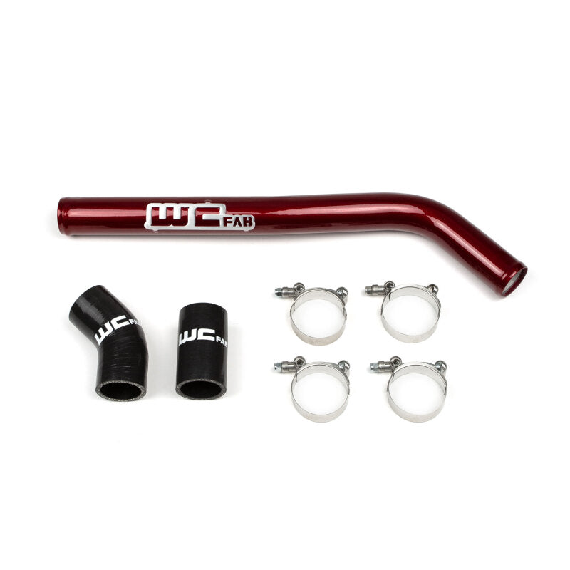 Wehrli 98.5-02 Cummins 5.9L Upper Coolant Pipe - Sparkle Bomber Orange - WCF100559-SBO
