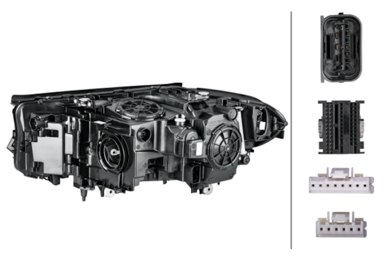 Hella 2017-2019 BMW 530e xDrive Headlight Assembly - 354836161