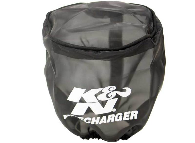 K&amp;N Precharger Air Filter Wrap Black Universal 4in. Height 4in. Inside Diameter - 22-8011PK