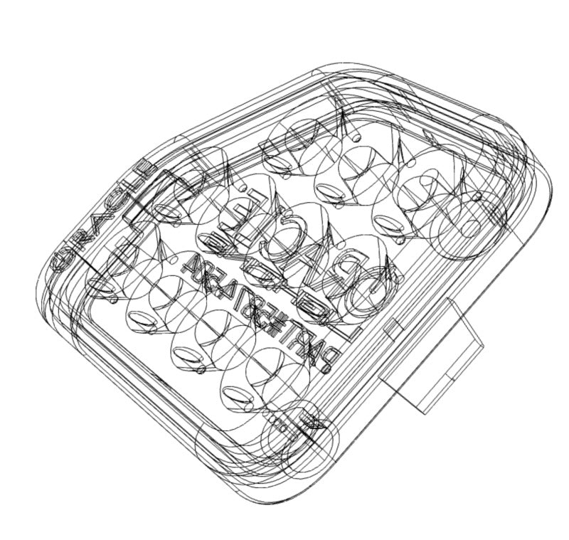 Oracle Rear Bumper LED Reverse Lights for Jeep Wrangler JL - 6000K SEE WARRANTY - 5874-504