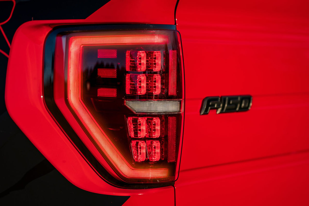 Morimoto - XB LED Tail Lights: Ford F150 (09-14) (Pair / Red) - LF720