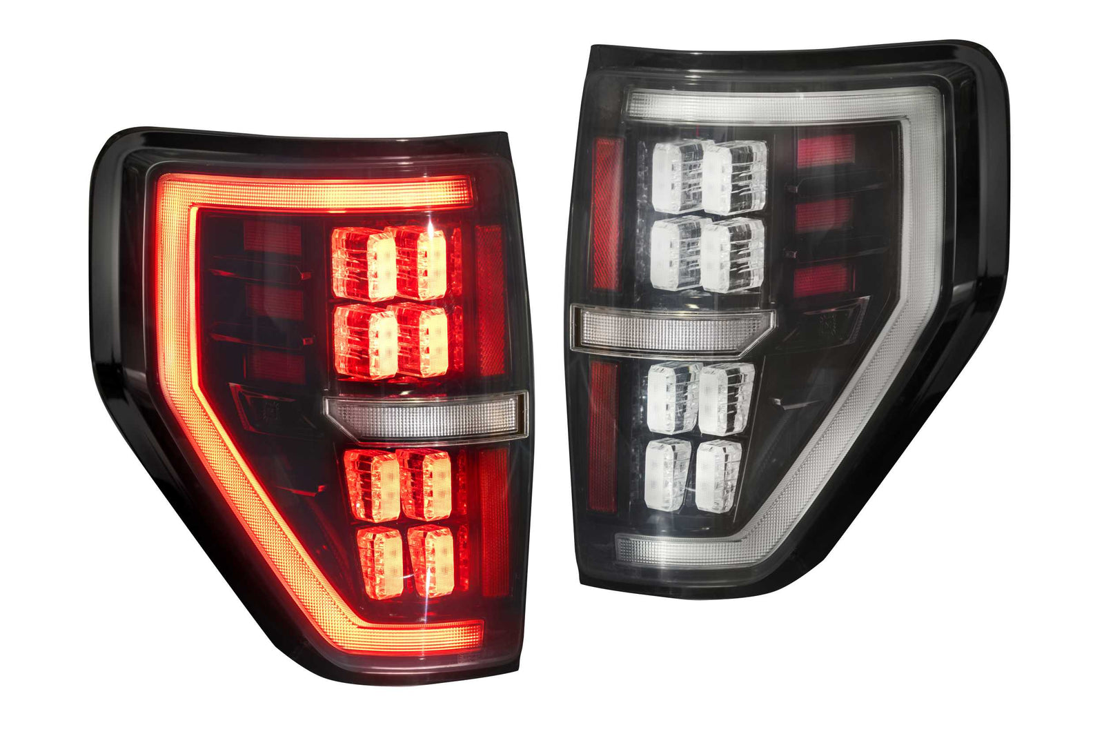 Morimoto - XB LED Tail Lights: Ford F150 (09-14) (Pair / Smoked) - LF721