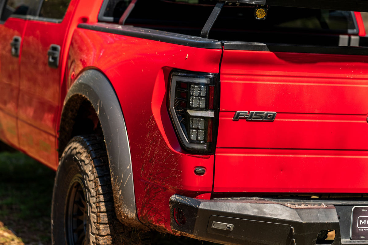 Morimoto - XB LED Tail Lights: Ford F150 (09-14) (Pair / Smoked) - LF721