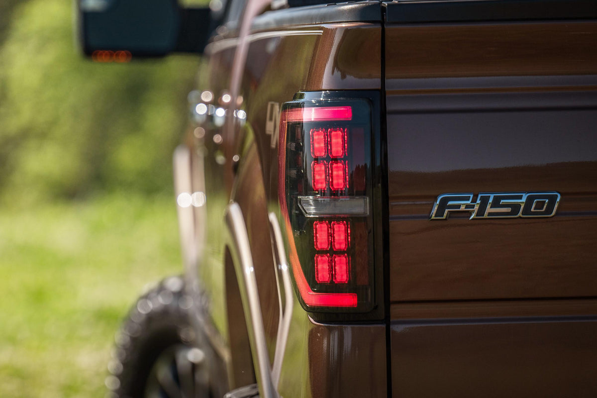 Morimoto - XB LED Tail Lights: Ford F150 (09-14) (Pair / Smoked) - LF721