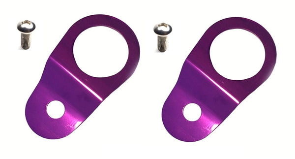 Torque Solution Radiator Mount Combo with Inserts (Purple) : Mitsubishi Evolution 7/8/9 - TS-EV-013IC for 2005-2006 Mitsubish