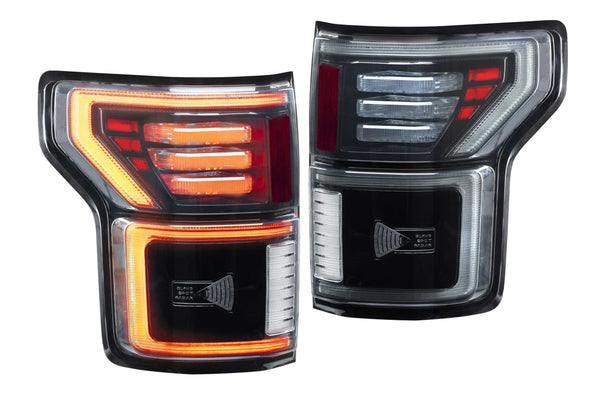 Morimoto - XB LED Tail Lights: Ford F150 (15-20) (Pair / Smoked) - LF723