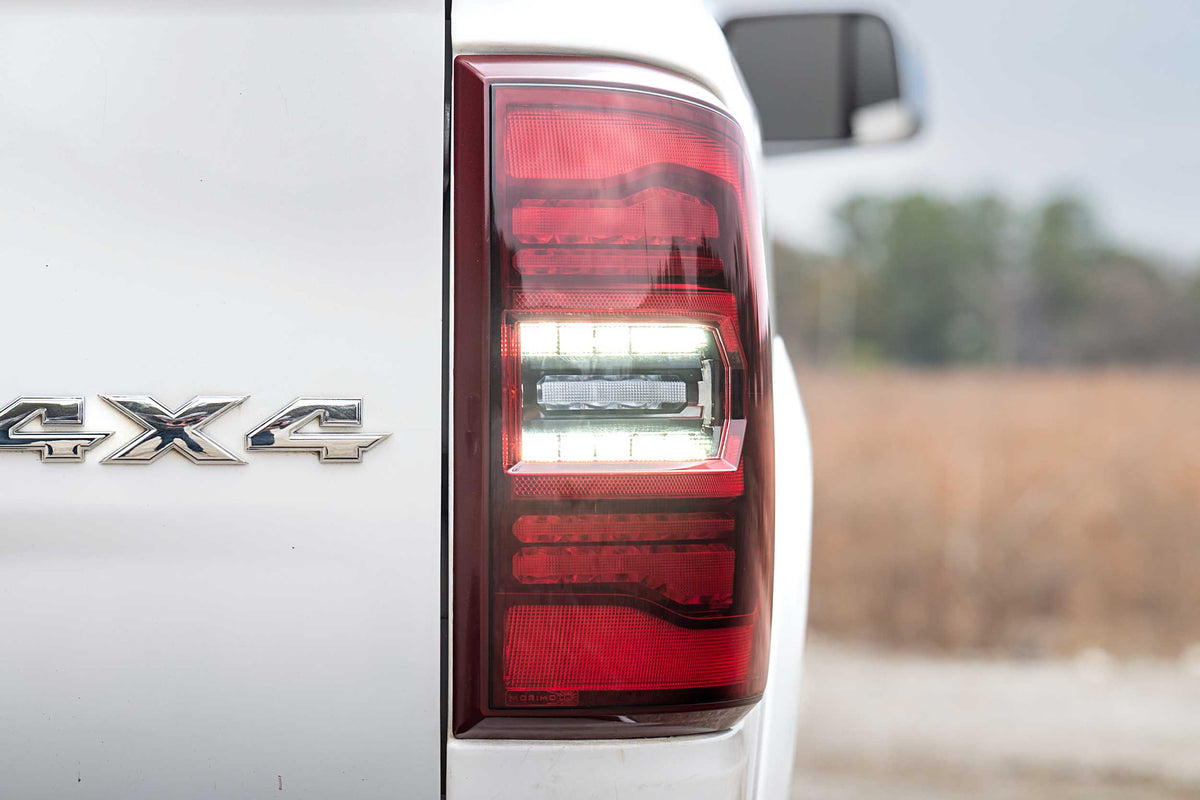 Morimoto - XB LED Tail Lights: Dodge Ram (09-18) (Pair / Red) (Gen 2) - LF725