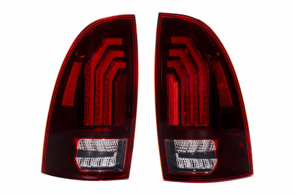 Morimoto - XB LED Tail Lights: Toyota Tacoma (05-15 / Red Lens / Set) - LF726