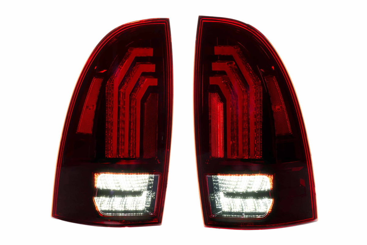 Morimoto - XB LED Tail Lights: Toyota Tacoma (05-15 / Red Lens / Set) - LF726