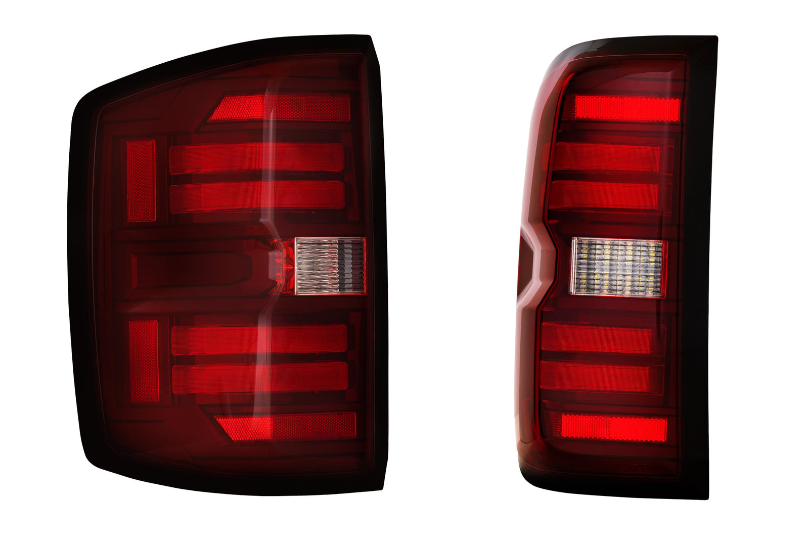 Morimoto - XB LED Tail Lights: Chevy Silverado (14-19) (Pair / Red) (Gen 2) - LF728