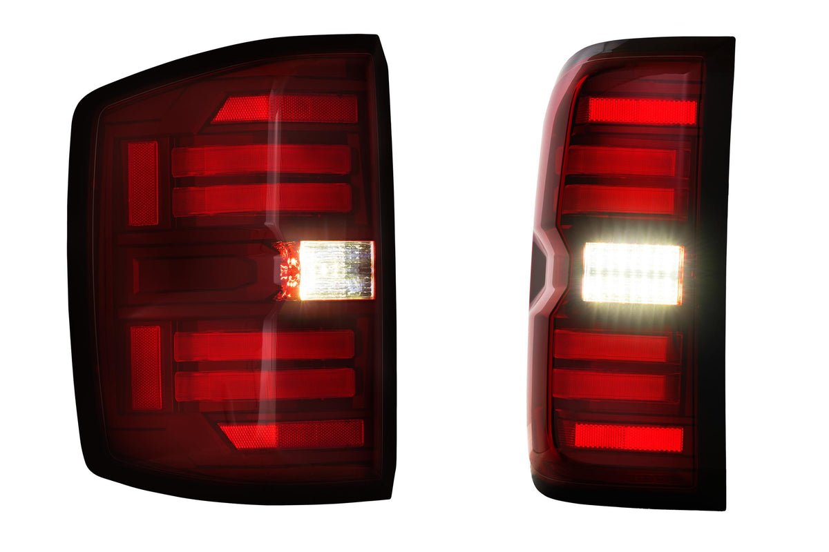 Morimoto - XB LED Tail Lights: Chevy Silverado (14-19) (Pair / Red) (Gen 2) - LF728