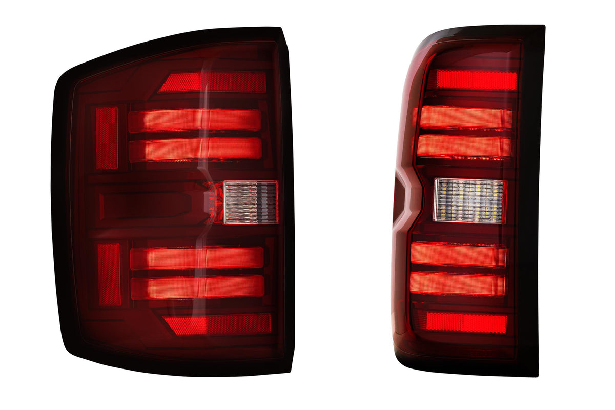 Morimoto - XB LED Tail Lights: Chevy Silverado (14-19) (Pair / Red) (Gen 2) - LF728