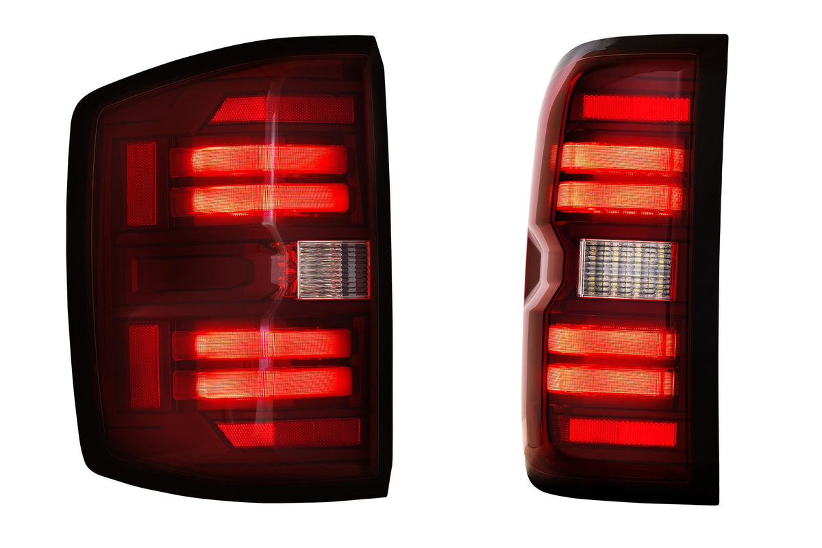 Morimoto - XB LED Tail Lights: Chevy Silverado (14-19) (Pair / Red) (Gen 2) - LF728