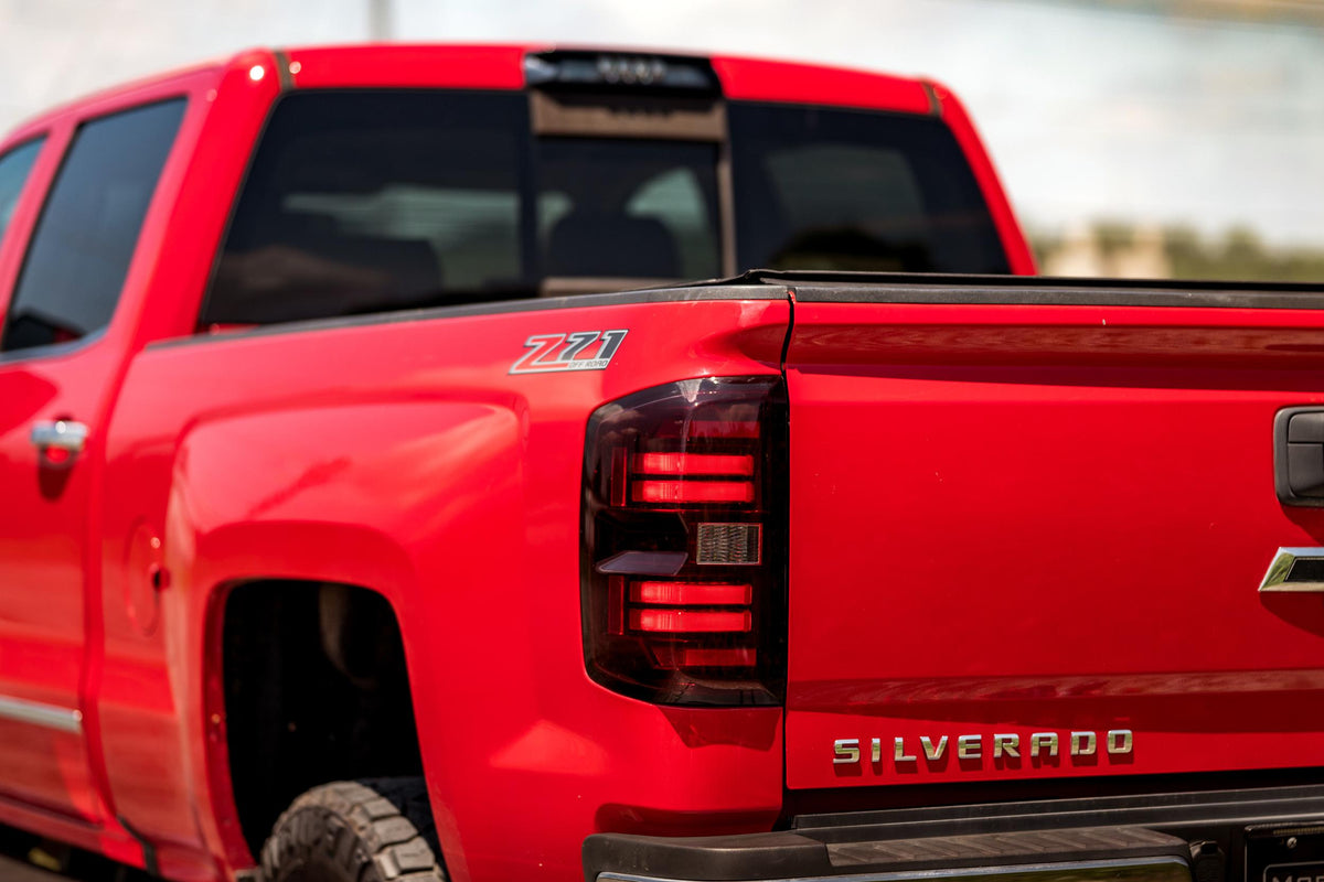 Morimoto - XB LED Tail Lights: Chevy Silverado (14-19) (Pair / Red) (Gen 2) - LF728