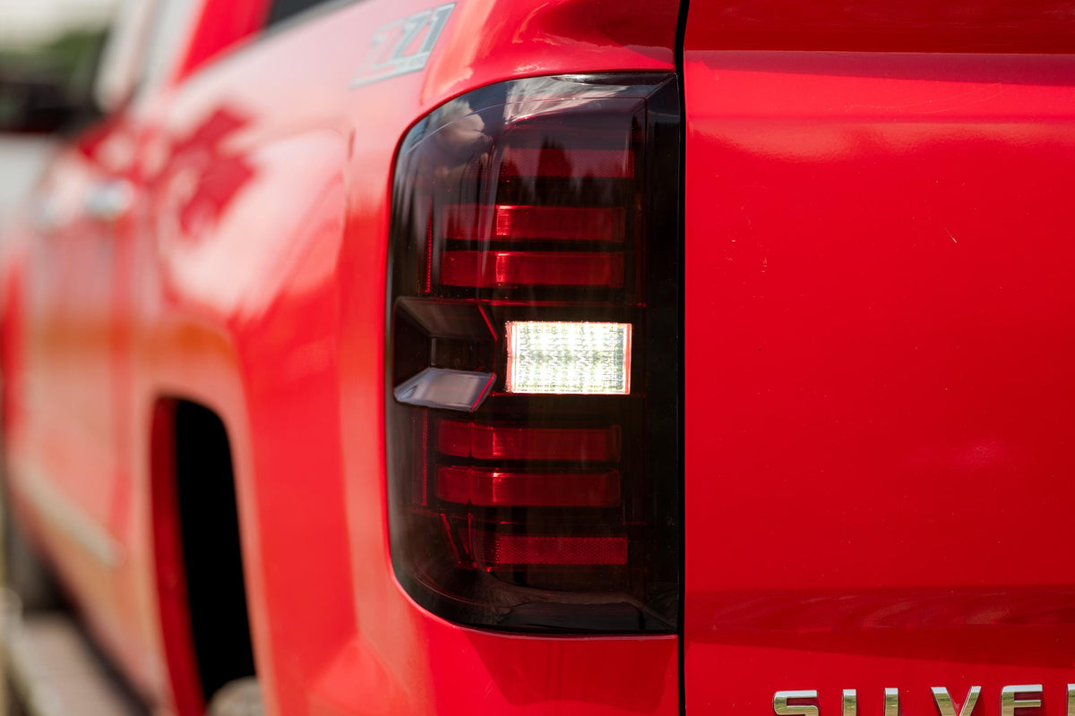 Morimoto - XB LED Tail Lights: Chevy Silverado (14-19) (Pair / Red) (Gen 2) - LF728