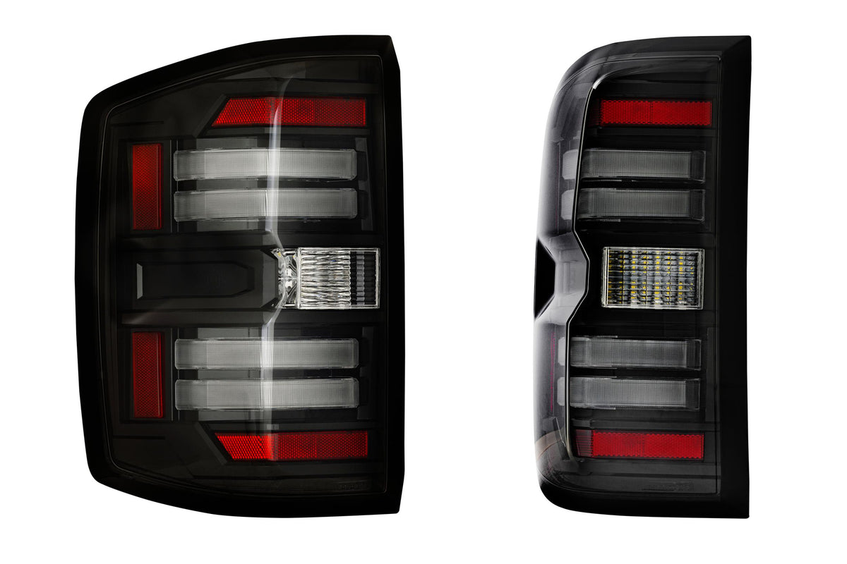 Morimoto - XB LED Tail Lights: Chevy Silverado (14-19) (Pair / Smoked) (Gen 2) - LF729