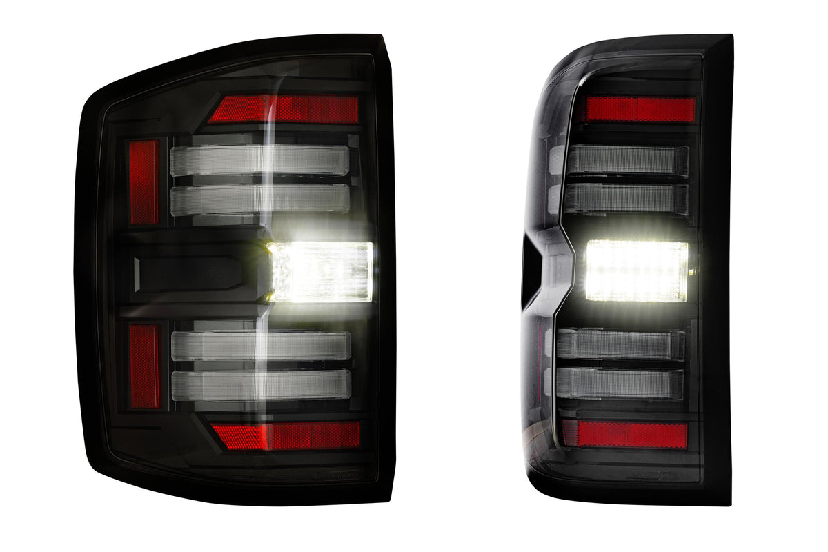 Morimoto - XB LED Tail Lights: Chevy Silverado (14-19) (Pair / Smoked) (Gen 2) - LF729