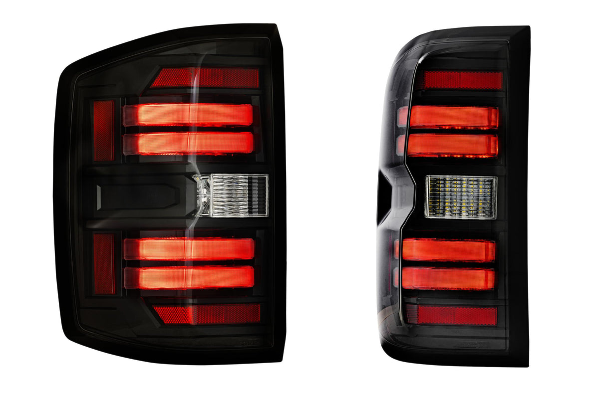 Morimoto - XB LED Tail Lights: Chevy Silverado (14-19) (Pair / Smoked) (Gen 2) - LF729