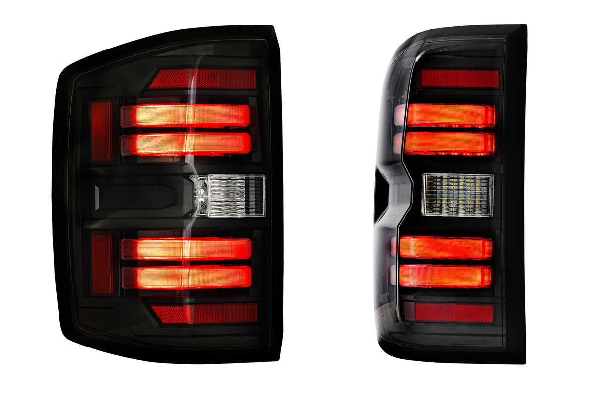Morimoto - XB LED Tail Lights: Chevy Silverado (14-19) (Pair / Smoked) (Gen 2) - LF729