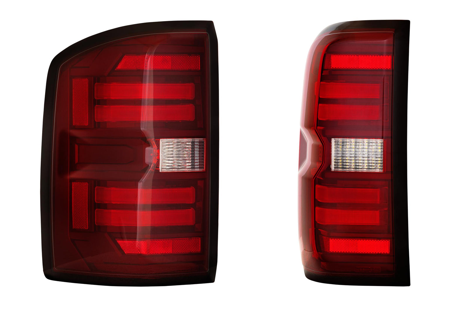 Morimoto - XB LED Tail Lights: GMC Sierra (14-18) (Pair / Red) - LF730