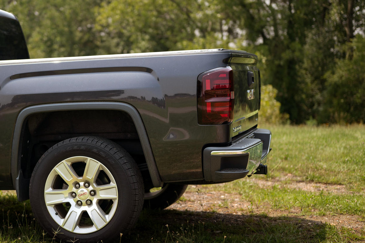 Morimoto - XB LED Tail Lights: GMC Sierra (14-18) (Pair / Red) - LF730