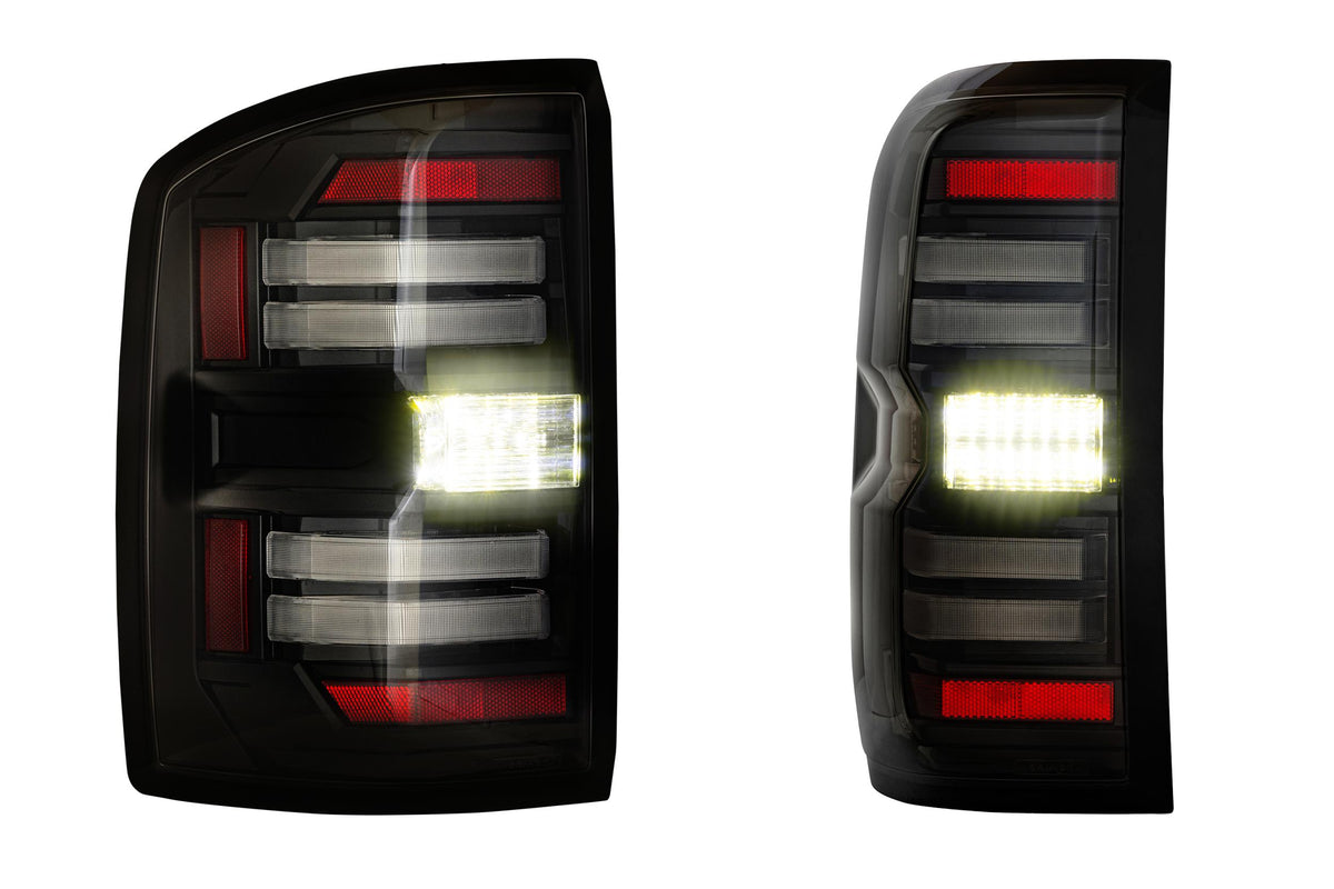 Morimoto - XB LED Tail Lights: GMC Sierra (14-18) (Pair / Smoked) - LF731