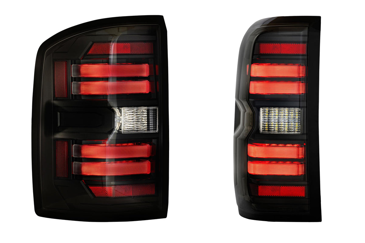 Morimoto - XB LED Tail Lights: GMC Sierra (14-18) (Pair / Smoked) - LF731
