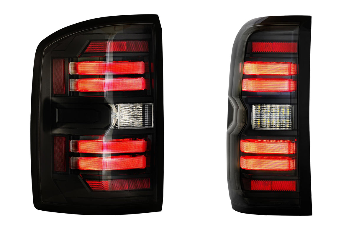 Morimoto - XB LED Tail Lights: GMC Sierra (14-18) (Pair / Smoked) - LF731
