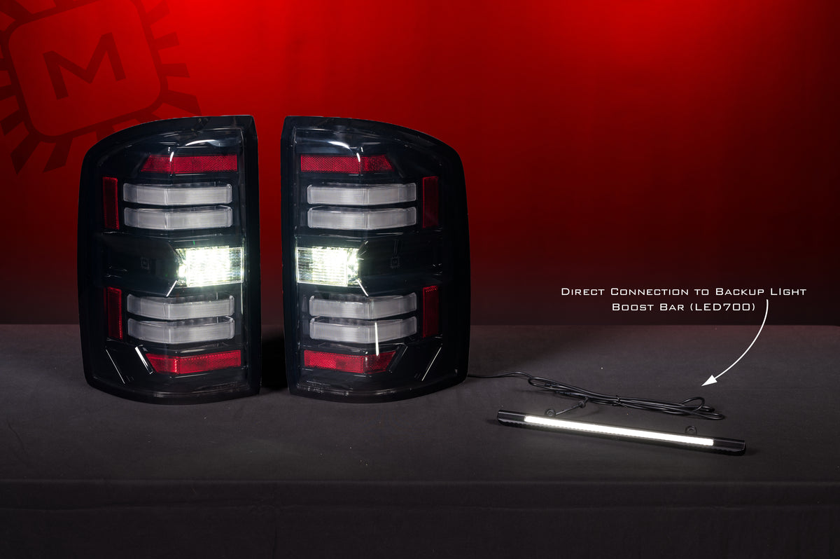 Morimoto - XB LED Tail Lights: GMC Sierra (14-18) (Pair / Smoked) - LF731