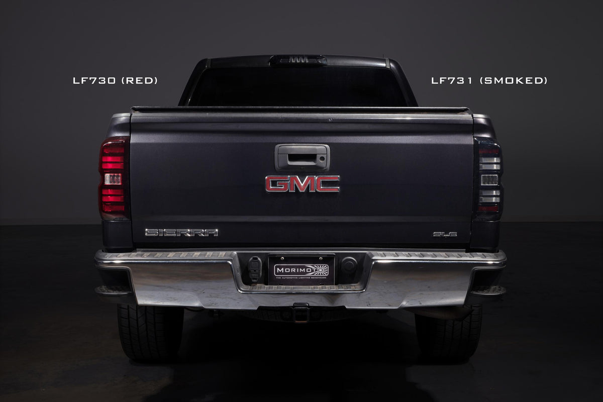 Morimoto - XB LED Tail Lights: GMC Sierra (14-18) (Pair / Smoked) - LF731