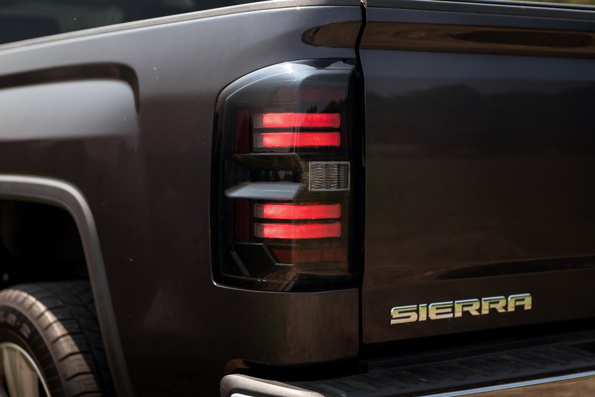 Morimoto - XB LED Tail Lights: GMC Sierra (14-18) (Pair / Smoked) - LF731