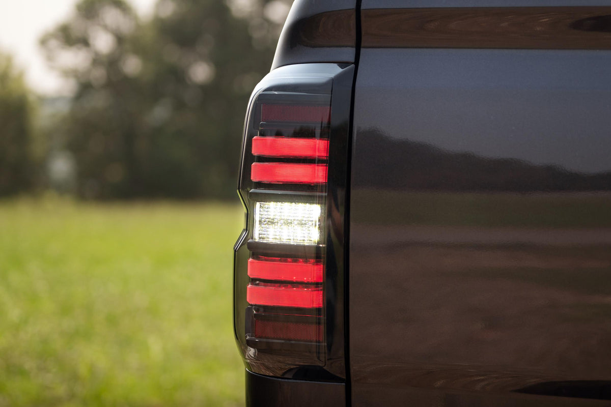 Morimoto - XB LED Tail Lights: GMC Sierra (14-18) (Pair / Smoked) - LF731