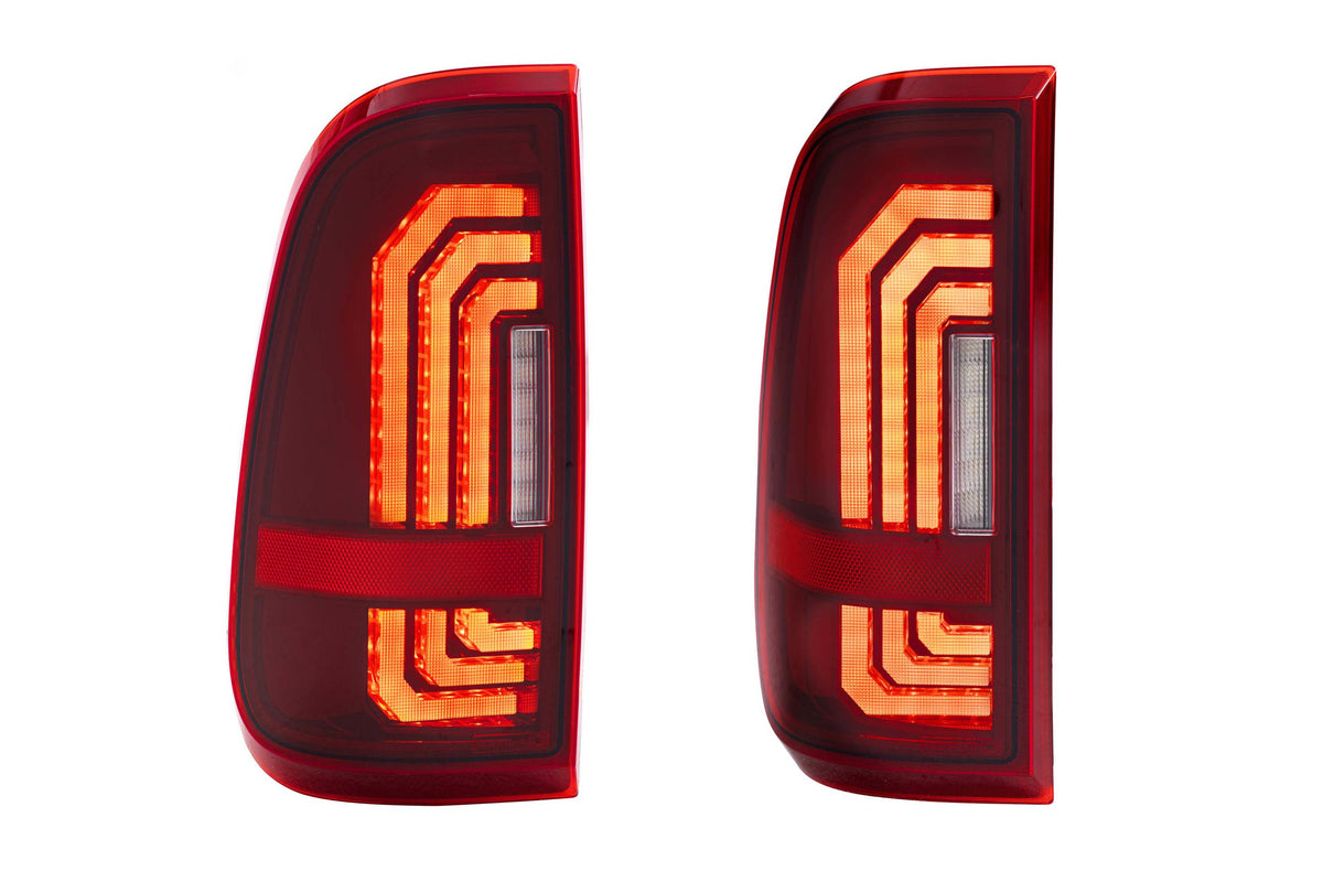 Morimoto - XB LED Tail Lights: Ford Super Duty (99-16) (Pair / Red) - LF732