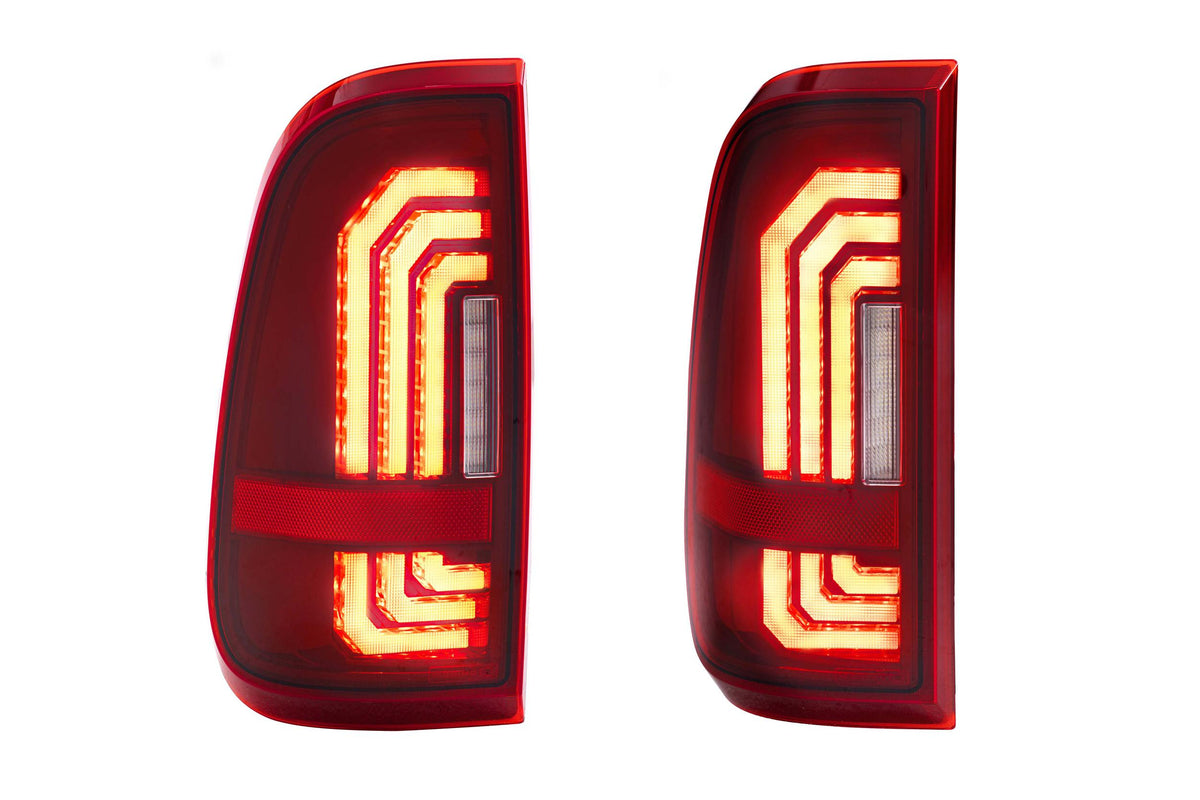 Morimoto - XB LED Tail Lights: Ford Super Duty (99-16) (Pair / Red) - LF732