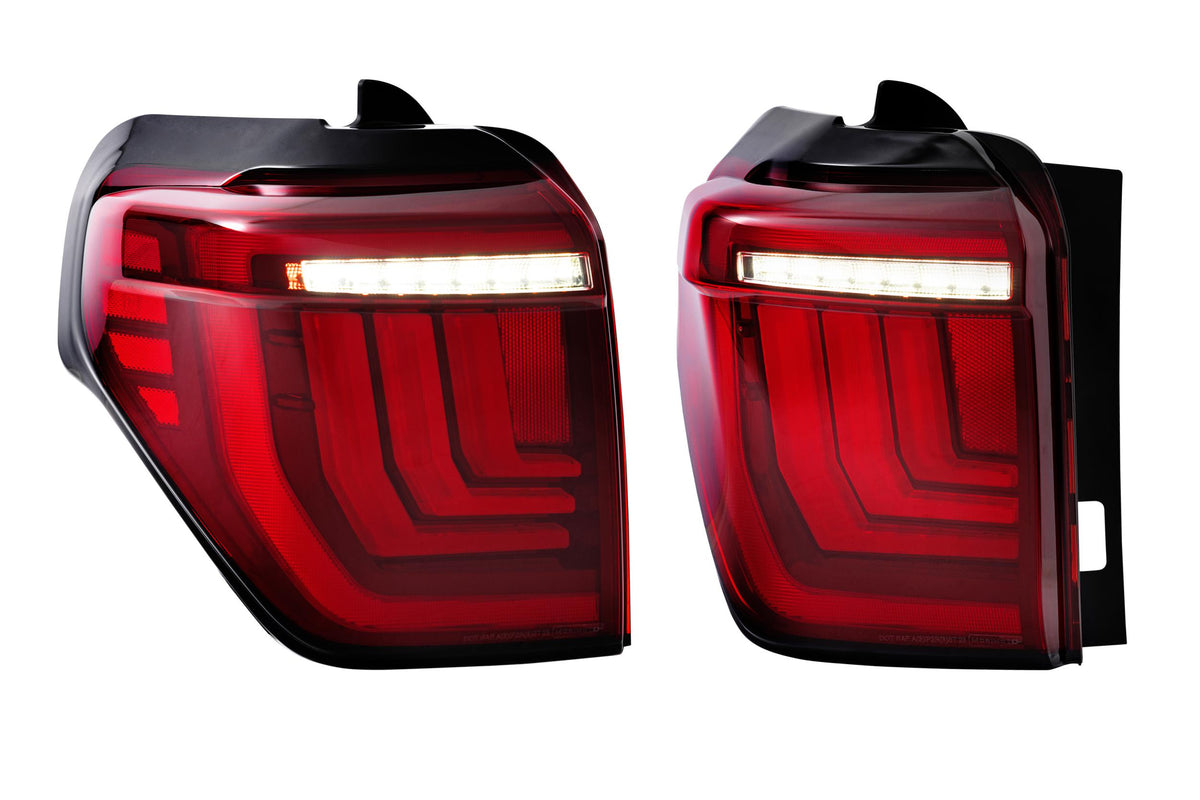 Morimoto - XB LED Tail Lights: Toyota 4Runner (10-24) (Pair / Red) (Gen 2) - LF738