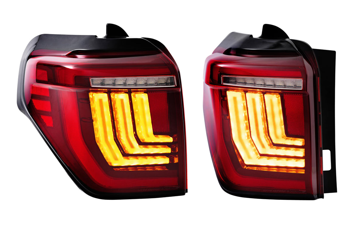Morimoto - XB LED Tail Lights: Toyota 4Runner (10-24) (Pair / Red) (Gen 2) - LF738