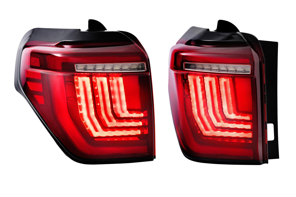 Morimoto - XB LED Tail Lights: Toyota 4Runner (10-24) (Pair / Red) (Gen 2) - LF738