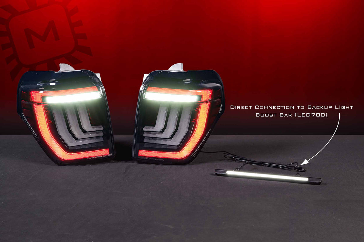 Morimoto - XB LED Tail Lights: Toyota 4Runner (10-24) (Pair / Red) (Gen 2) - LF738