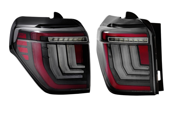 Morimoto - XB LED Tail Lights: Toyota 4Runner (10-24) (Pair / Smoked) (Gen 2) - LF739