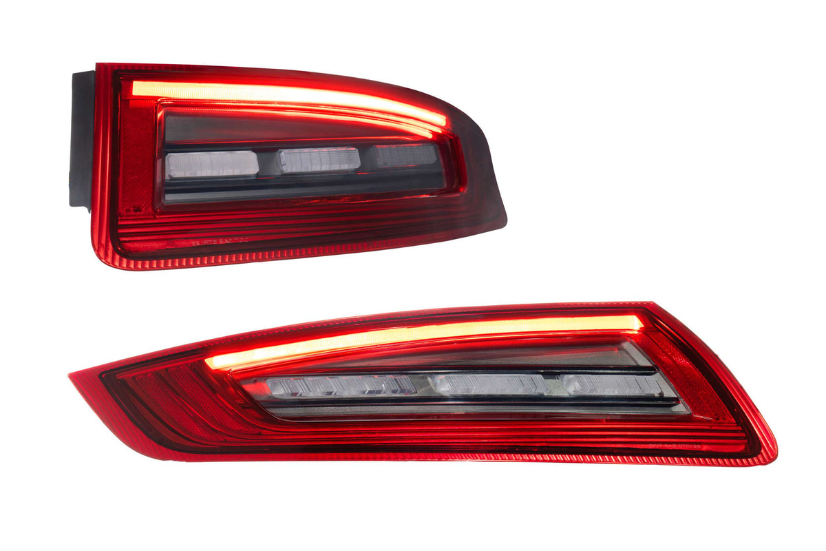 Morimoto - XB LED Tail Lights: Porsche 997.1 (05-08) (Red / Set) - LF740