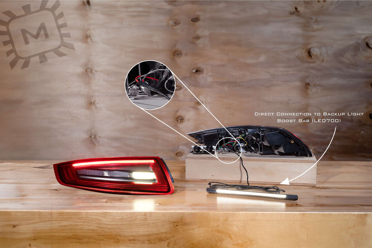 Morimoto - XB LED Tail Lights: Porsche 997.1 (05-08) (Red / Set) - LF740