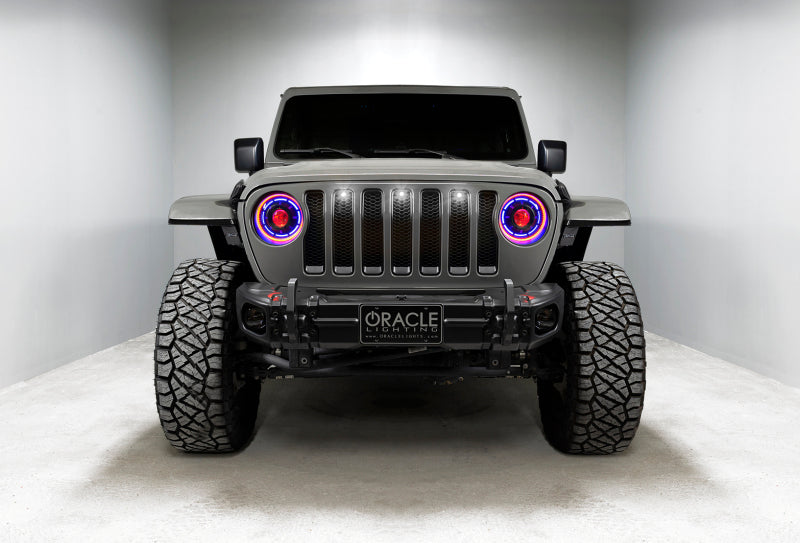 Oracle Pre-Runner Style LED Grille Kit for Jeep Gladiator JT - White SEE WARRANTY - 5871-001