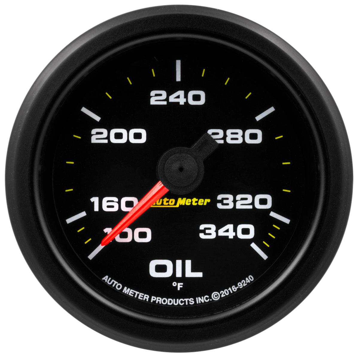 Autometer Extreme Environment 2-1/16in 340 Deg Oil Temp Gauge Stepper Motor w/Peak & Warn - 9240